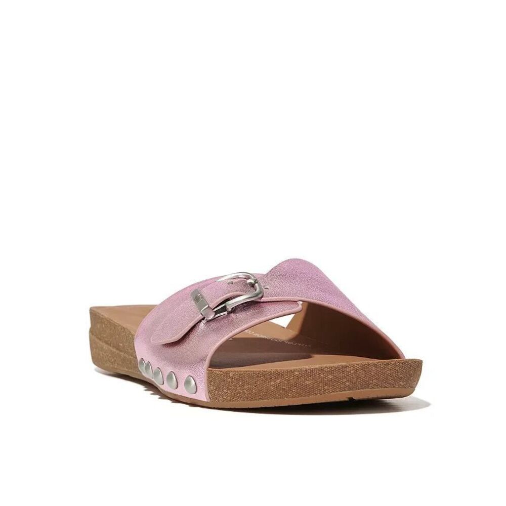 NWOB FitFlop iQushion Adjustable Buckle Slide sandal  Size 7